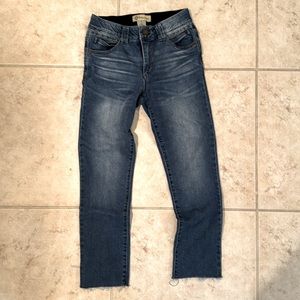 Democracy “ab” technology high waist crop jean size 4. 26” inseam.